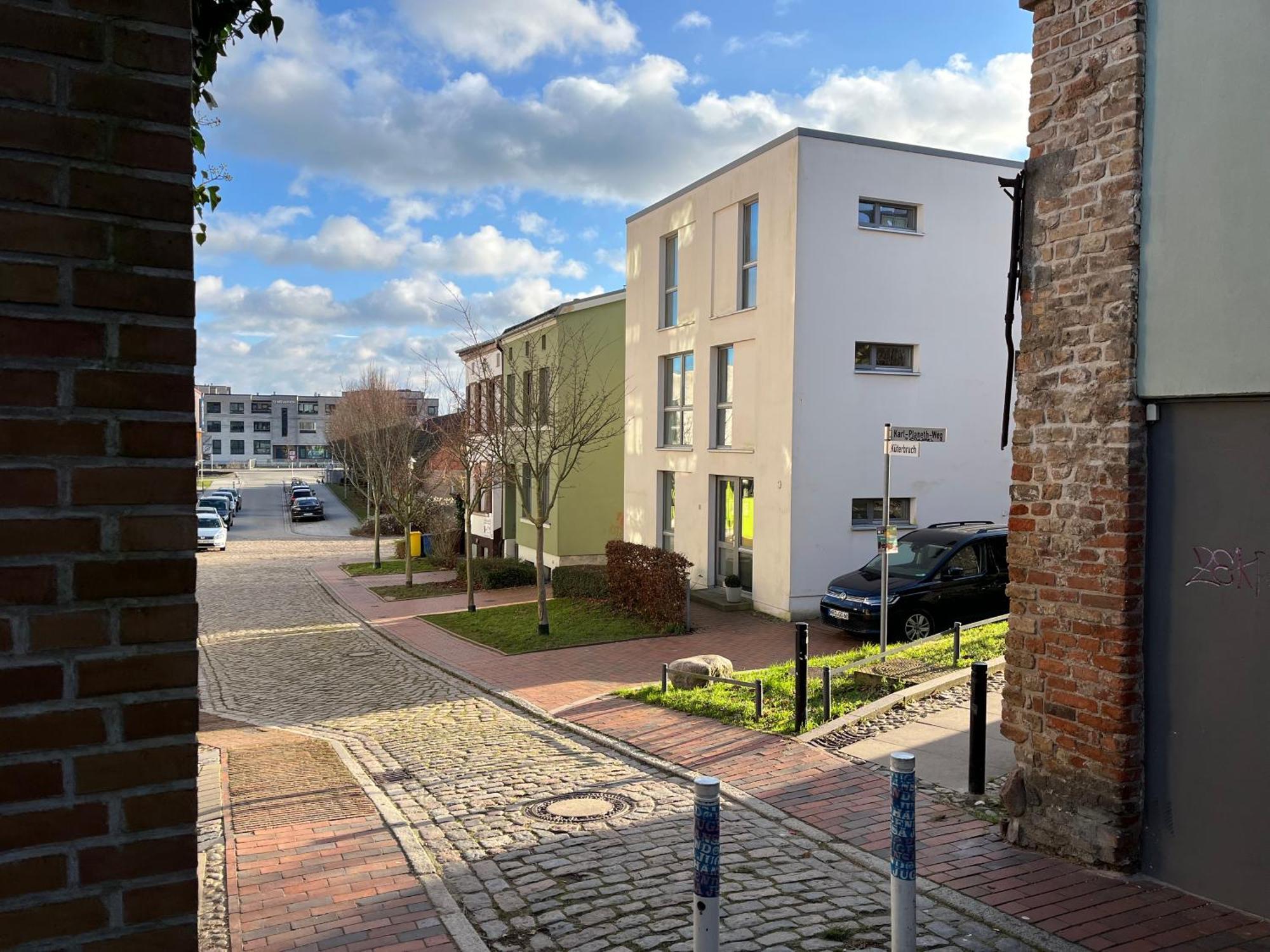 Ferienwohnung An Der Historischen Stadtmauer روستوك المظهر الخارجي الصورة