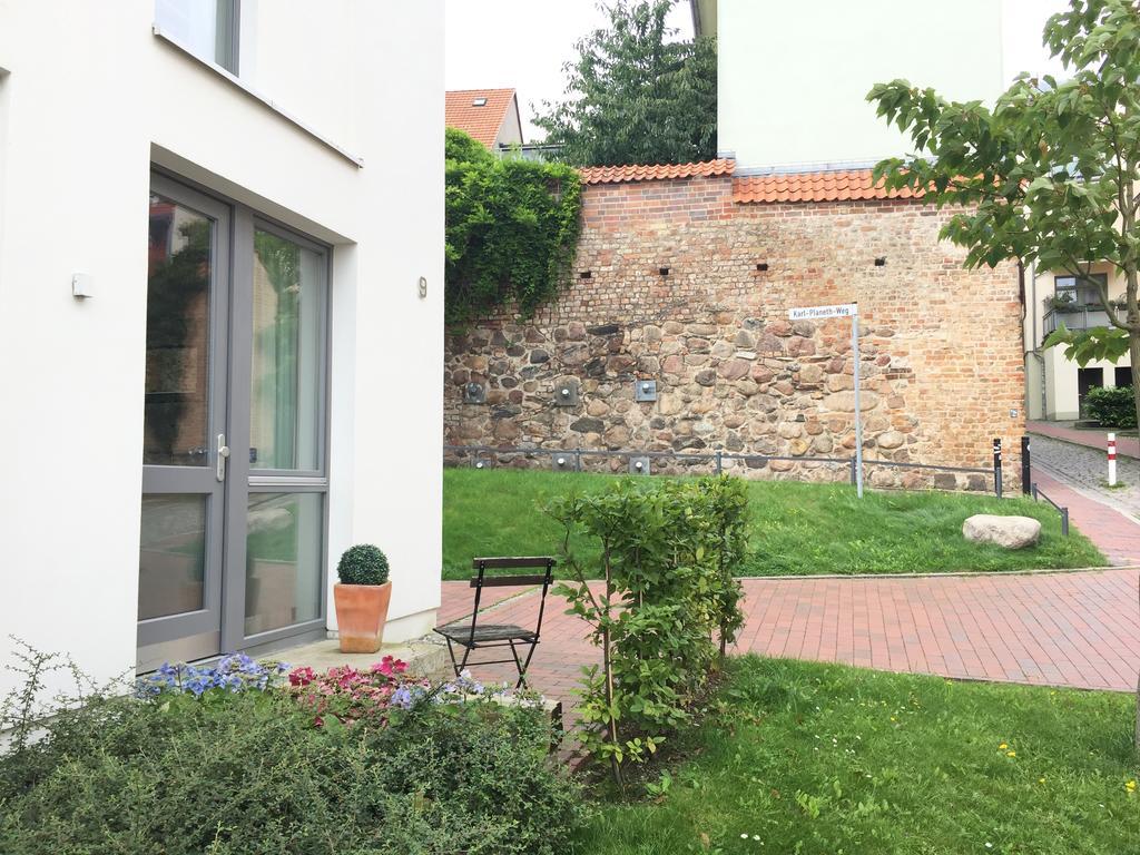 Ferienwohnung An Der Historischen Stadtmauer روستوك الغرفة الصورة
